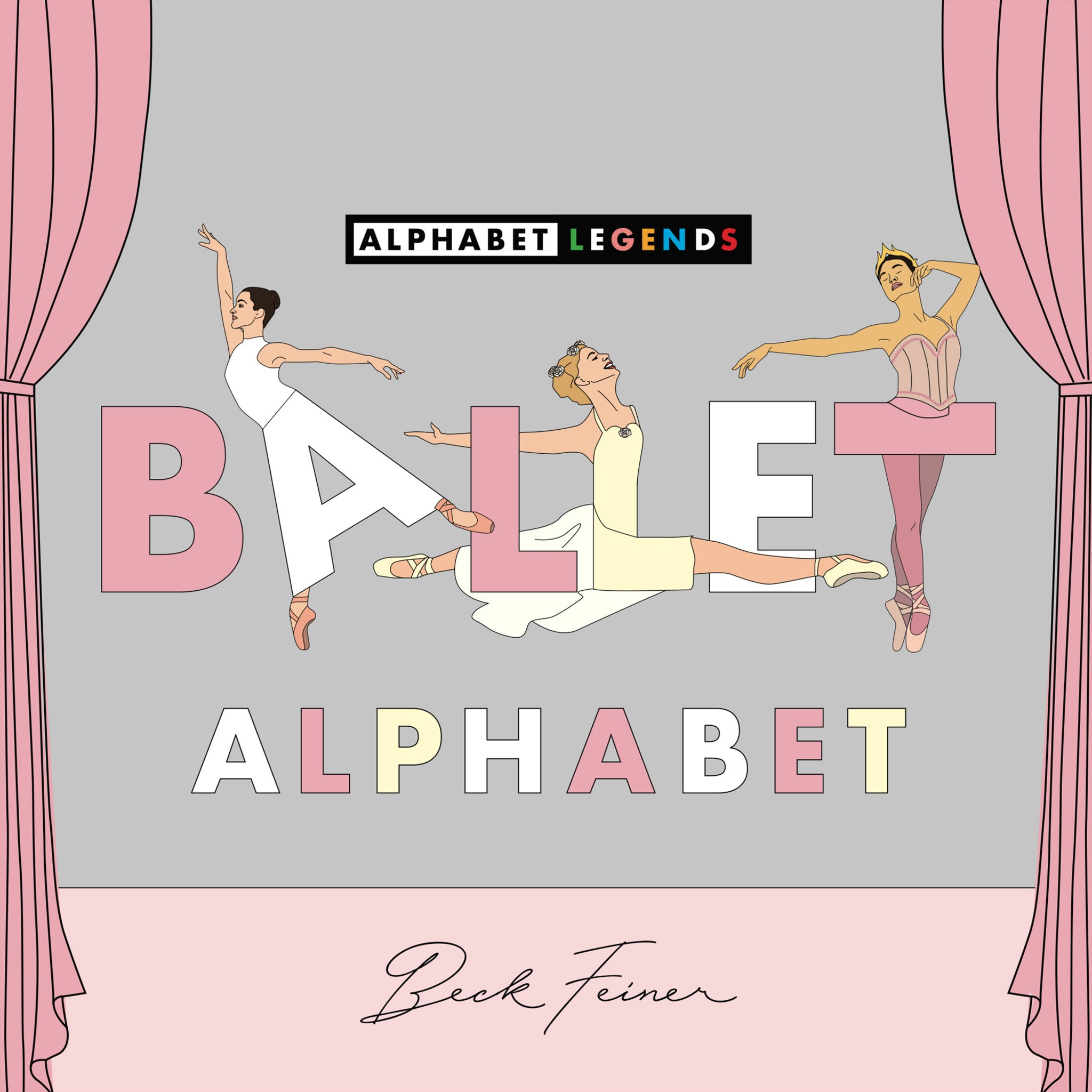 Cover image for Ballet Alphabet ISBN 9781764222327